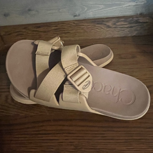 Chaco Shoes - Chaco Women's Beige Slide Sandals